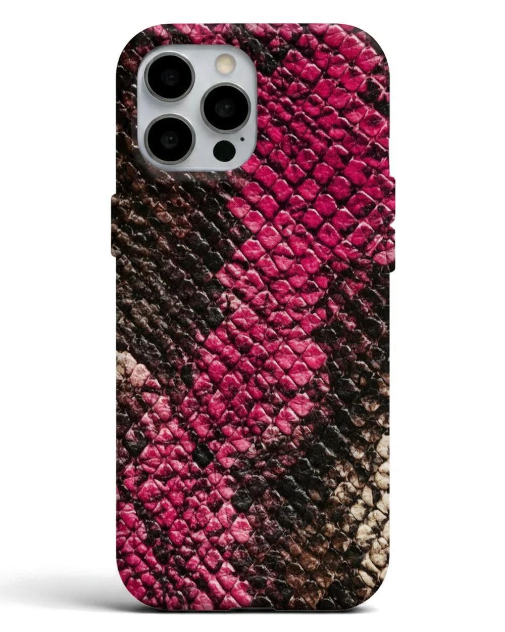Fuşya Piton telefon kılıfı